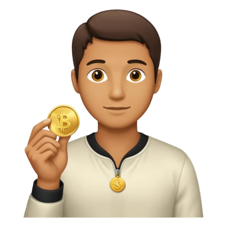 Just like the fourth one but with a coin in his hand instead of that weird shaped sticker