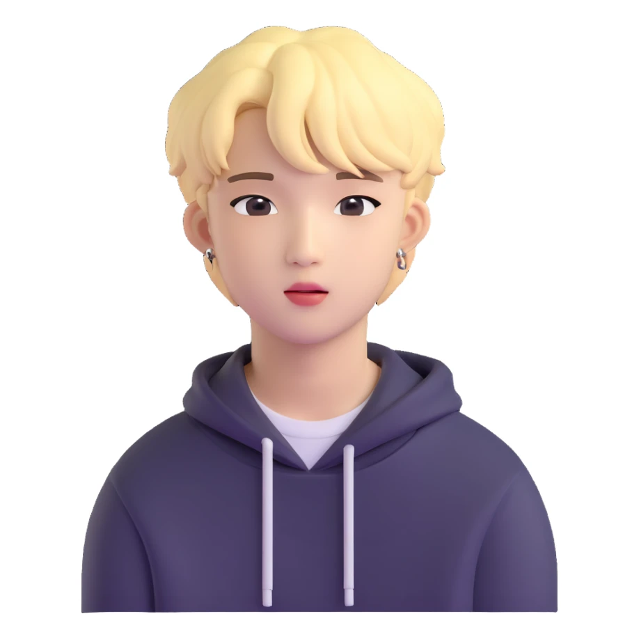 Bang Chan from Stray Kids, K-pop idol sticker