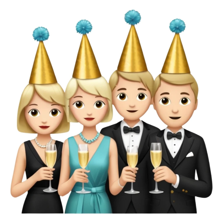 Great gatsby birthday sticker
