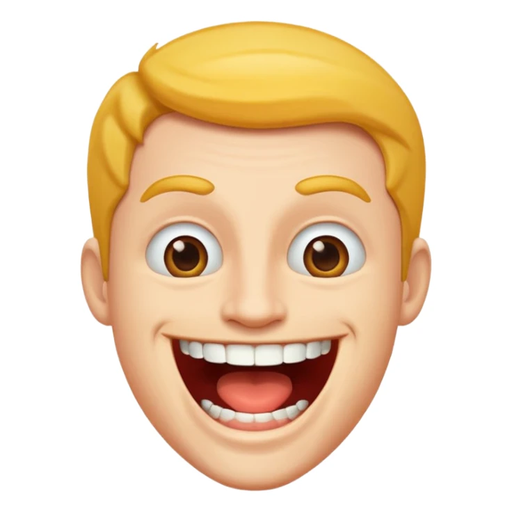 Büyük ağızlı adam sticker