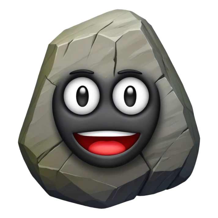 Cinematic Realistic Guatapé Rock Emoji sticker