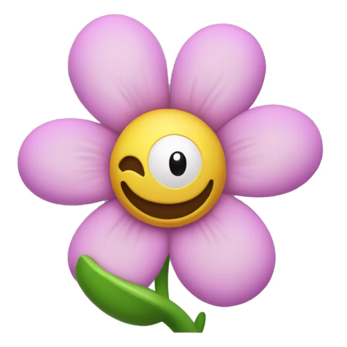 Wonder flower from Super Mario Wonder sticker