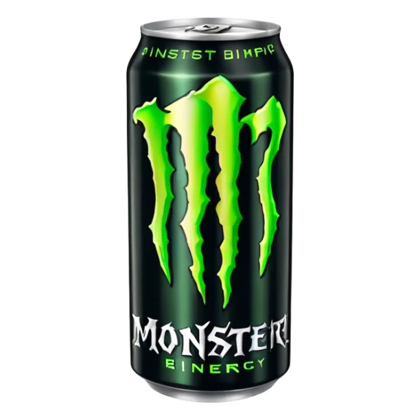 Normal can of monster energy drink nothing else no extra details needed just the real monster can  sticker