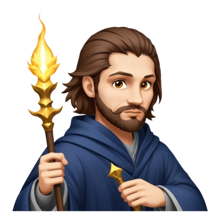 Stormcaller Wizard sticker