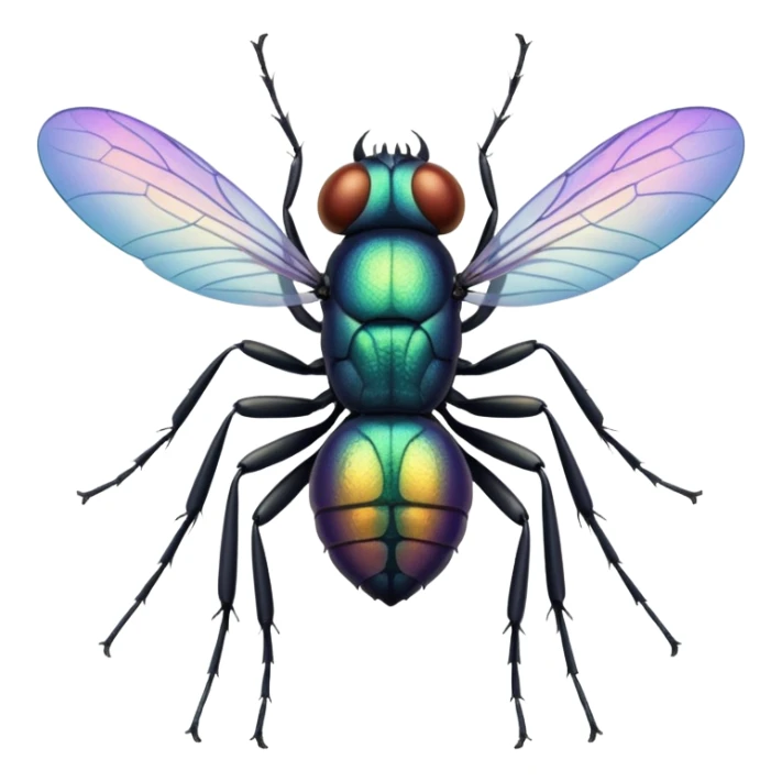 Fly  sticker