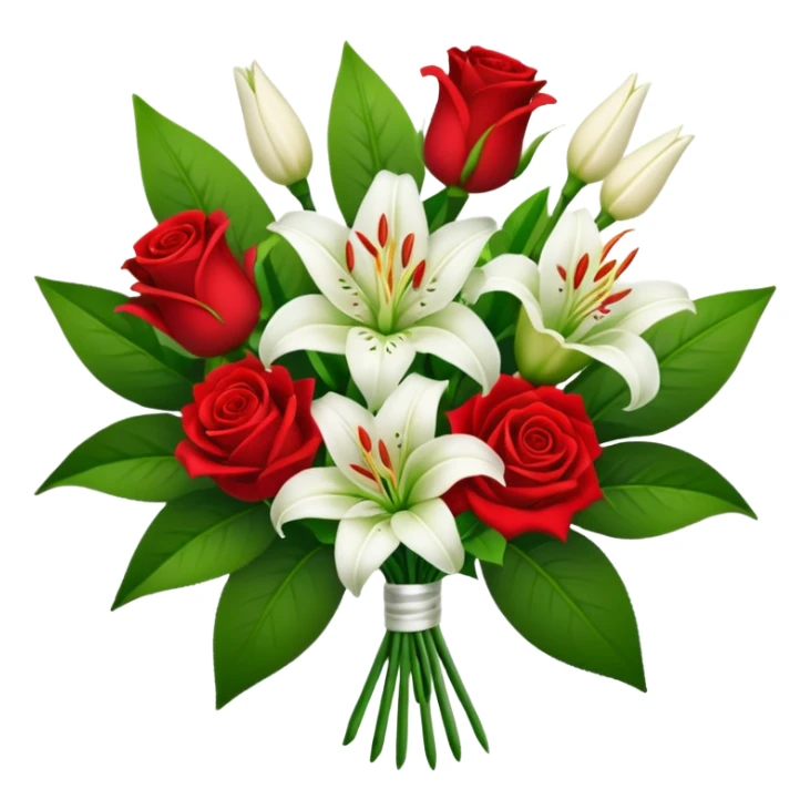 miluji tě prostřednictvím květin sticker