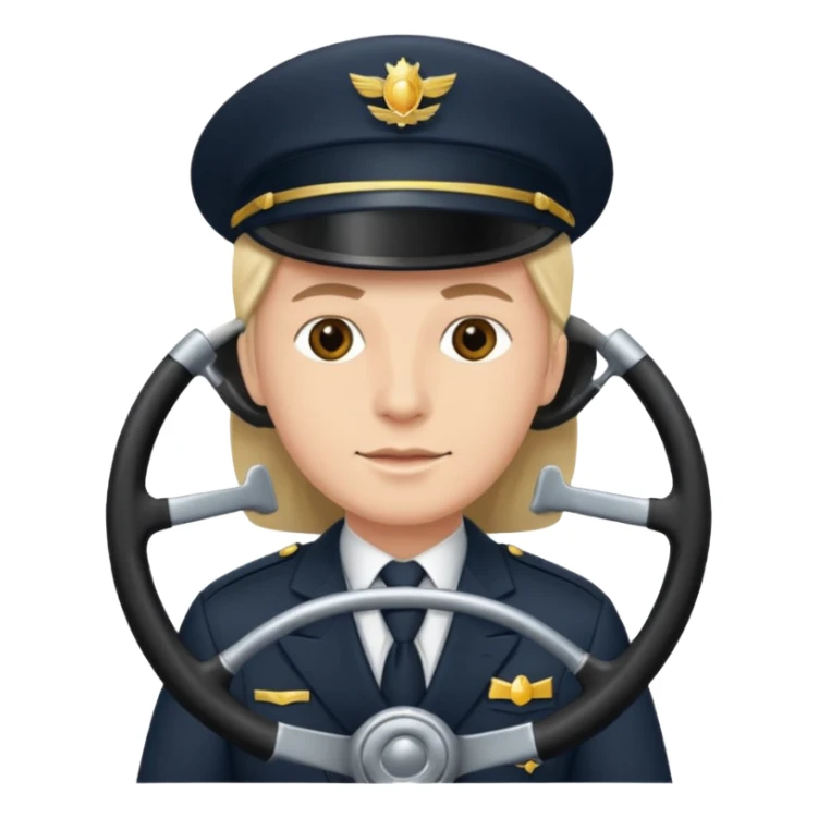 chauffeur with steering wheel sticker