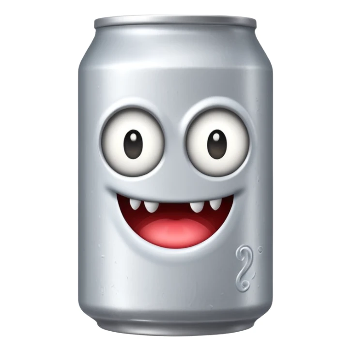 white monster canned drink sticker