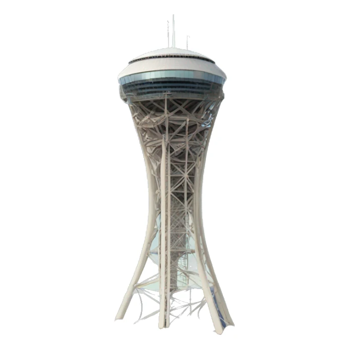 the Telstra tower in Canberra with a mountain where the tower is a bit bigger sticker