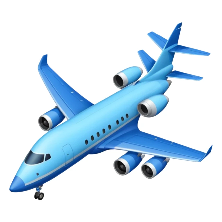 a cj2 jet plane two engines in the back no engine under light blue  the wingsthe solid color dark blue sticker