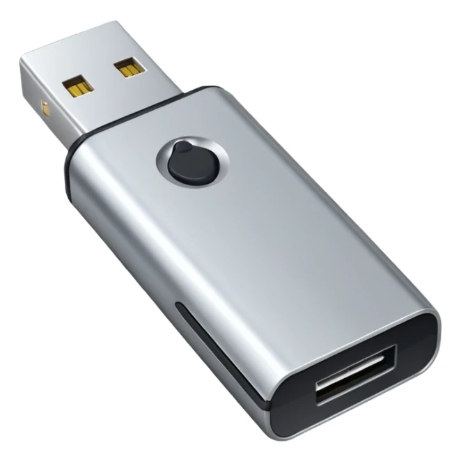 a USB sticker