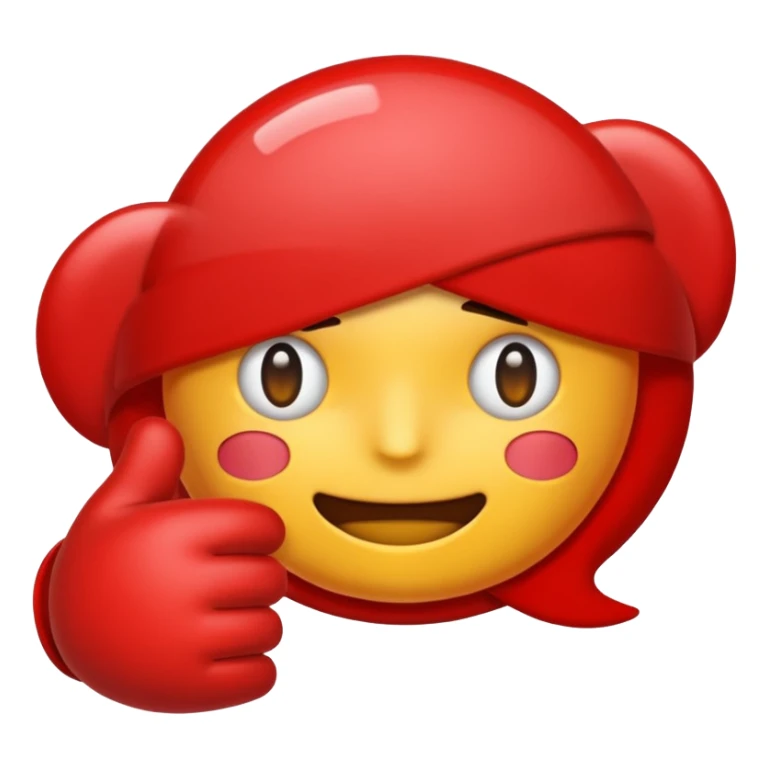 je voudrais une emoji avec une bulle marqué Ban  sticker