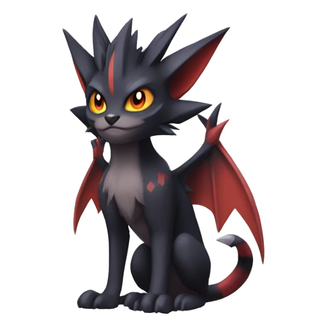 Noivern-Litten-Zorua full body sticker