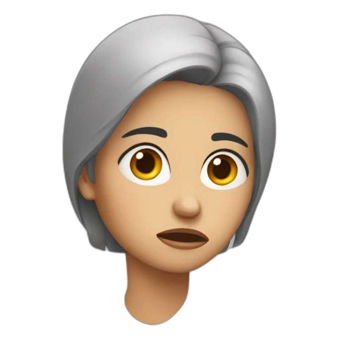 worried mother  sticker