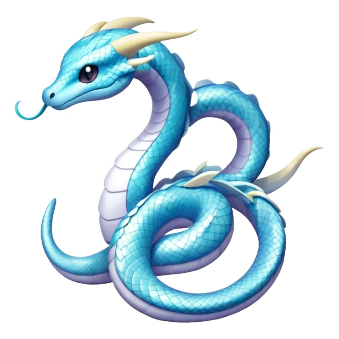 Seviper-Dragonair-Dratini-hybrid, full body, sticker
