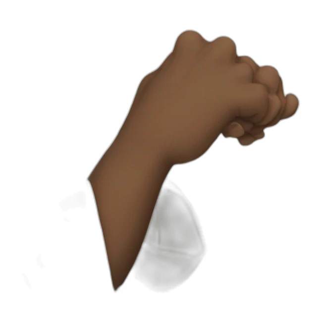 jovenen liberal levantando la mano queriendo participar sticker