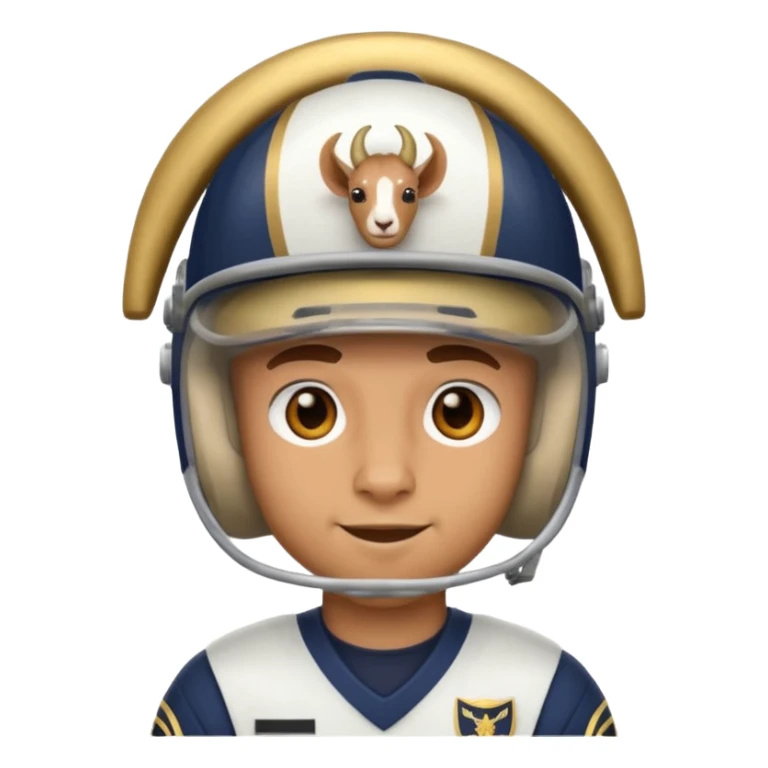 Naval academy football goat emoji sticker