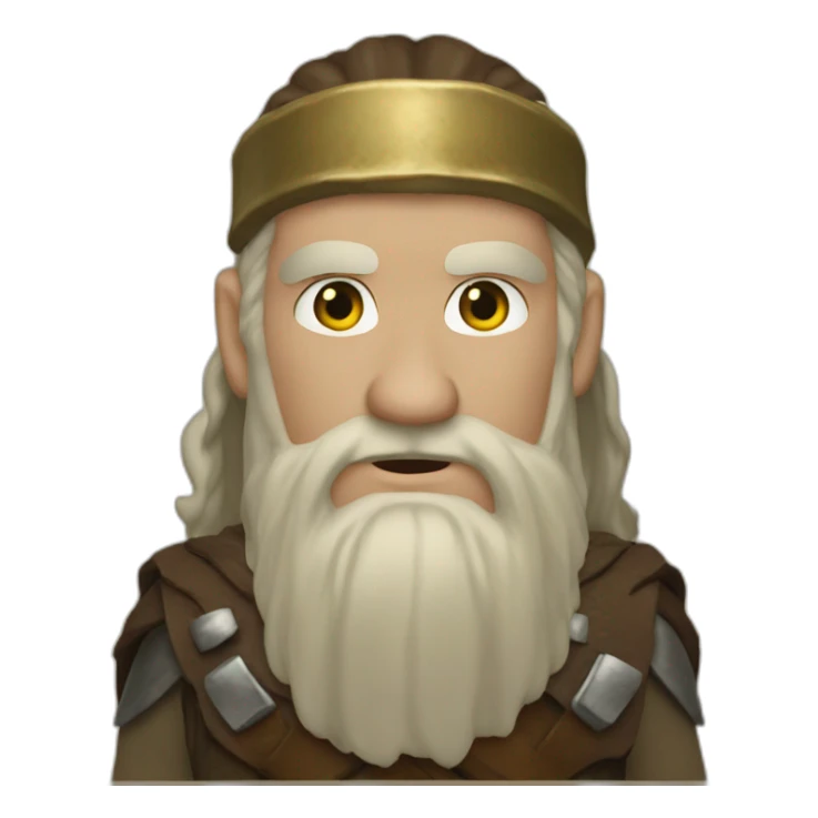 Gimli from Lord of the Rings sticker