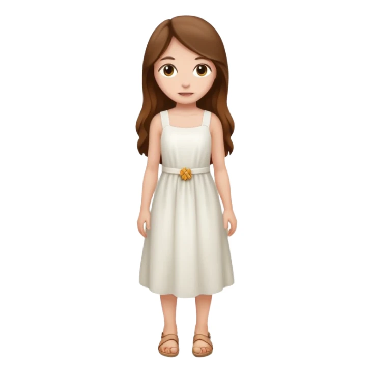 A full girl with full body sticker