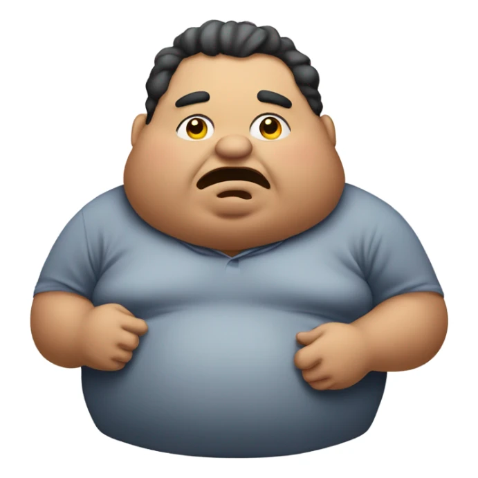 Fat older brother that can’t stop eating sticker