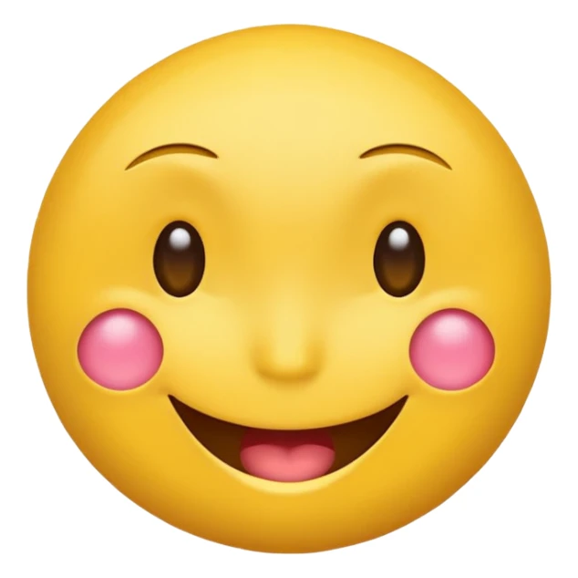 Emoji, smiley face, winking with one eye sticker