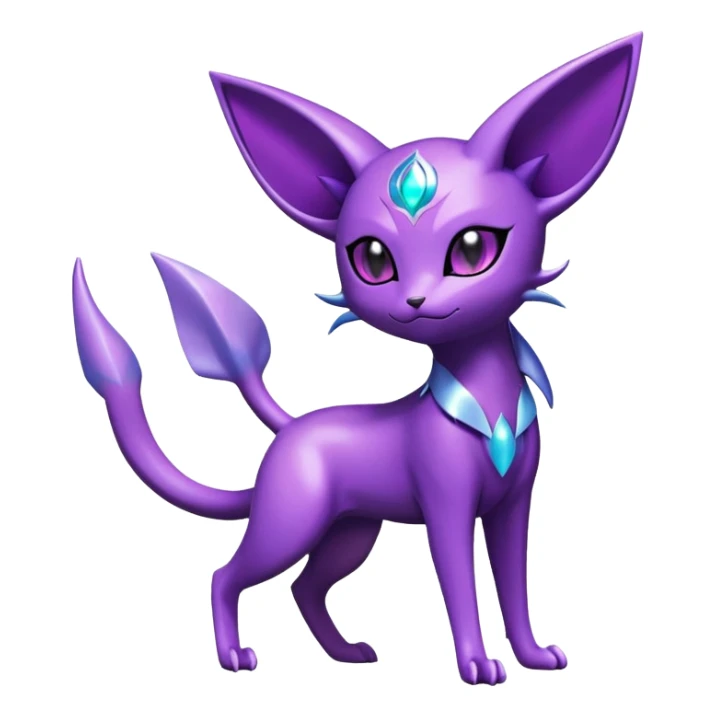Shiny Espeon-Noibat-Hybrid (Full body) sticker