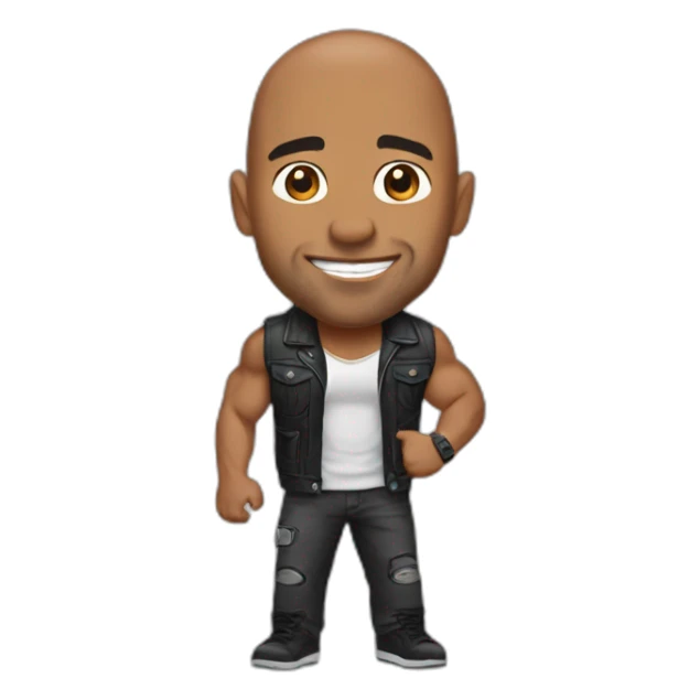 the rock qui gifle qulquin sticker