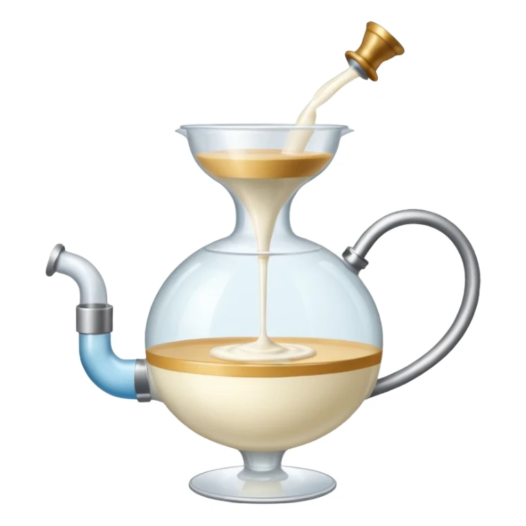 creme fouette dans un siphon sticker