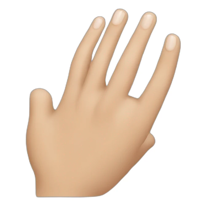 Michou that makes a finger of honor sticker