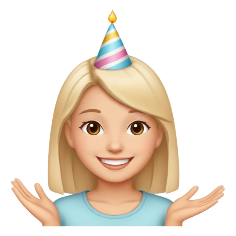 Happy birthday girl sticker