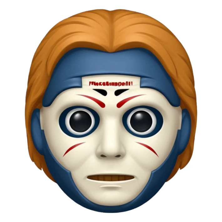 Crie um emoji do serial Killer Michael Myers sticker