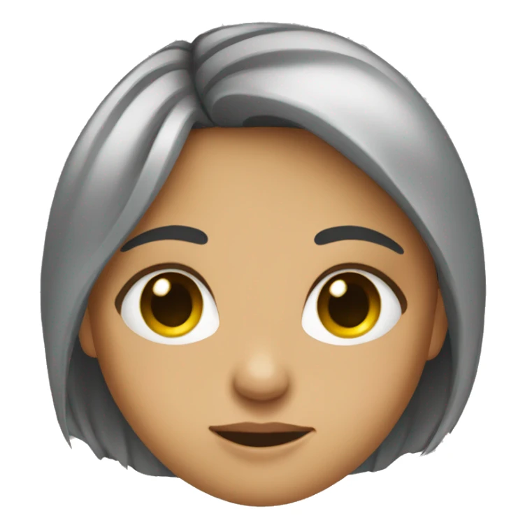 Shcoked girl sticker