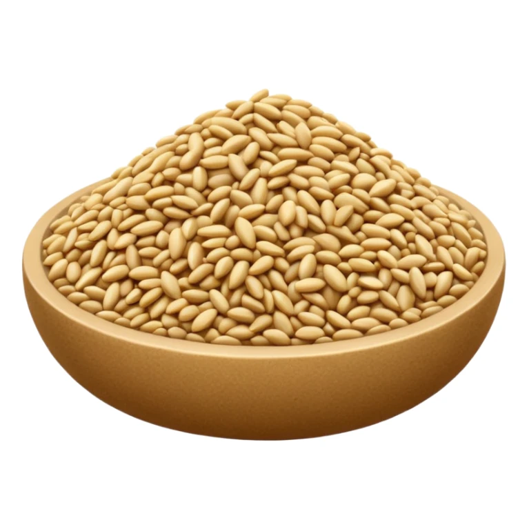 a bunch of sesame seeds sticker