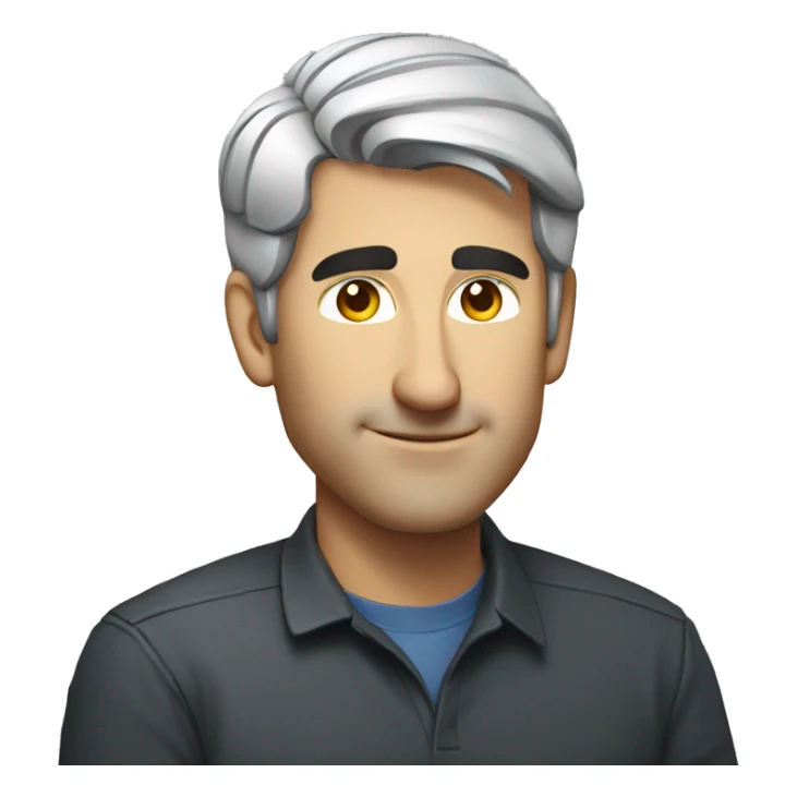 craig federighi in a three quarter profile  sticker