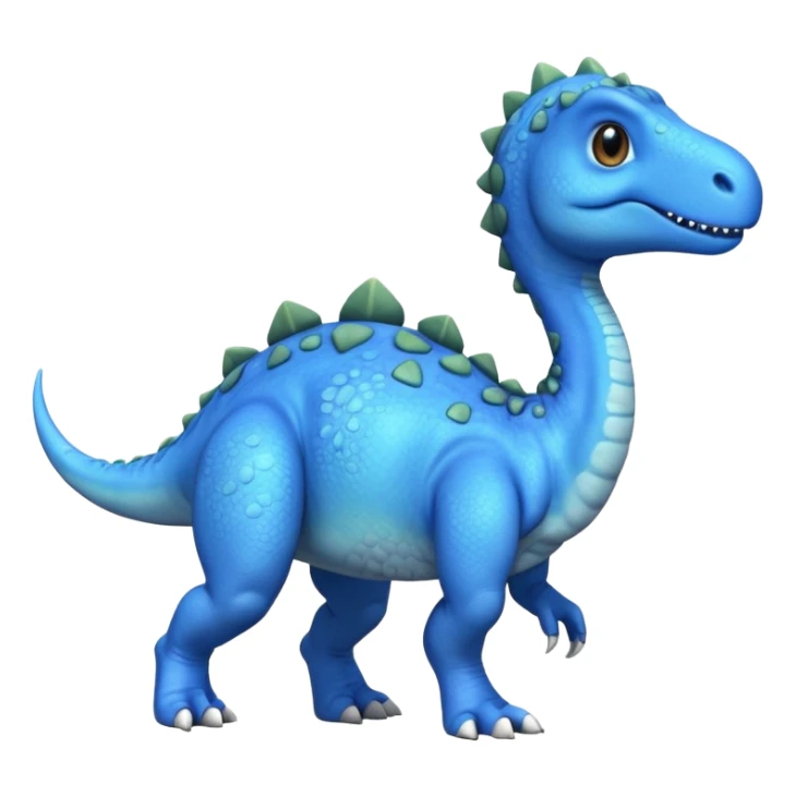 small herbivorous celestial dinosaur that walks on all fours sticker