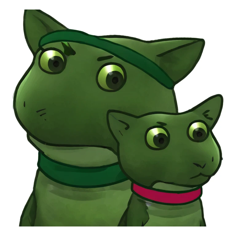 Кот и собака sticker