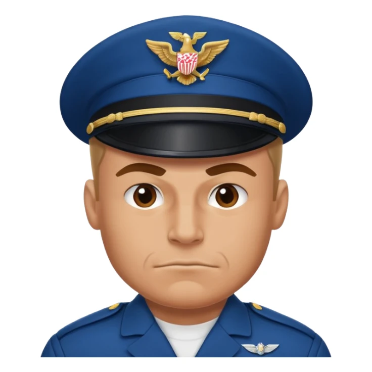 big powerful pumped-up fighter of the navy sticker