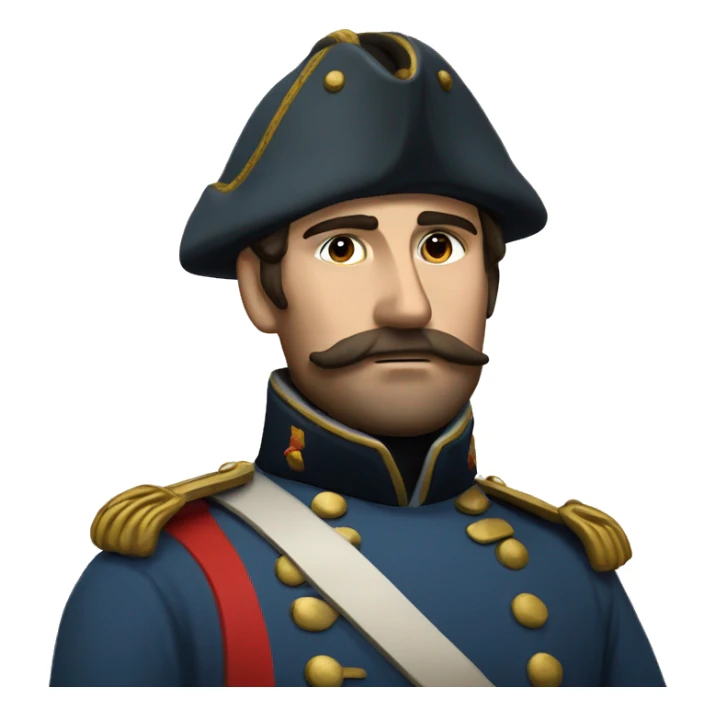 French soldier in the Crimean War sticker