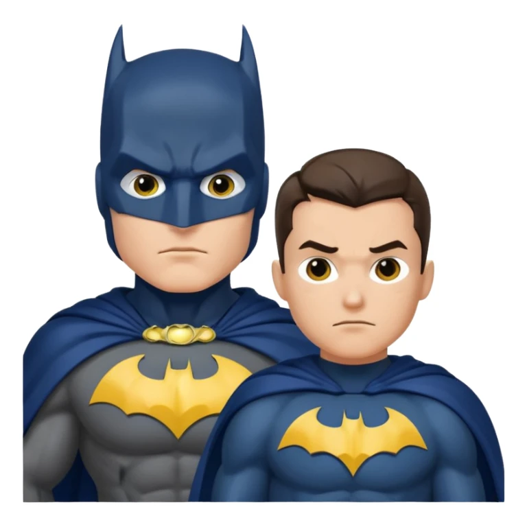 Batman and robin sticker