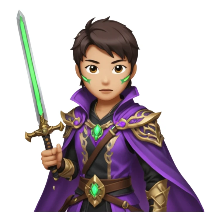 K-pop demon hunter sticker