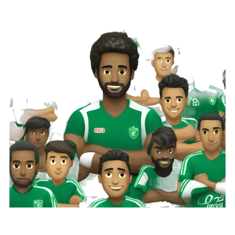 emoji of Palmeiras team sticker