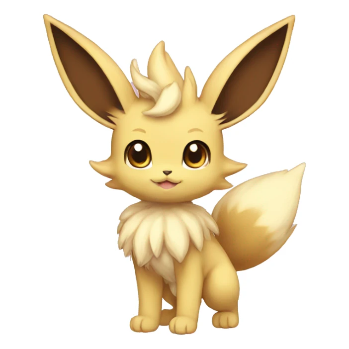 Kawaii Eeveelution-Cute-Pokémon-fusion full body sticker