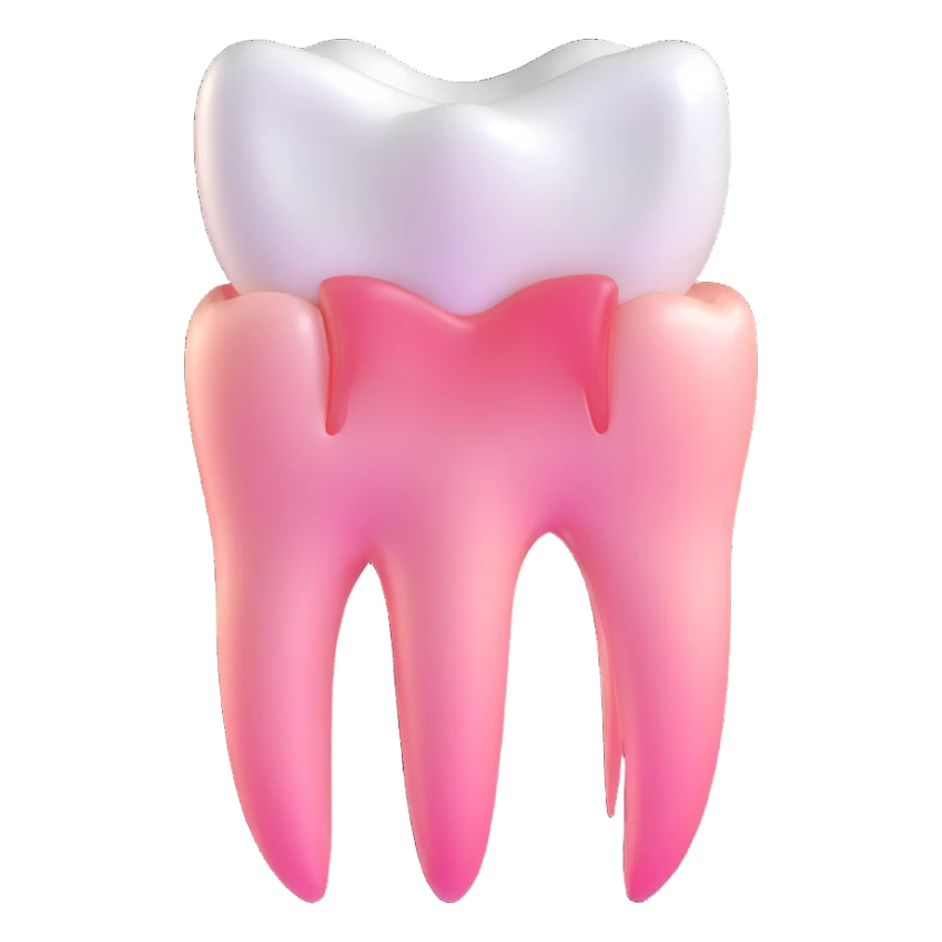 dental x-ray results showing tooth condition sticker