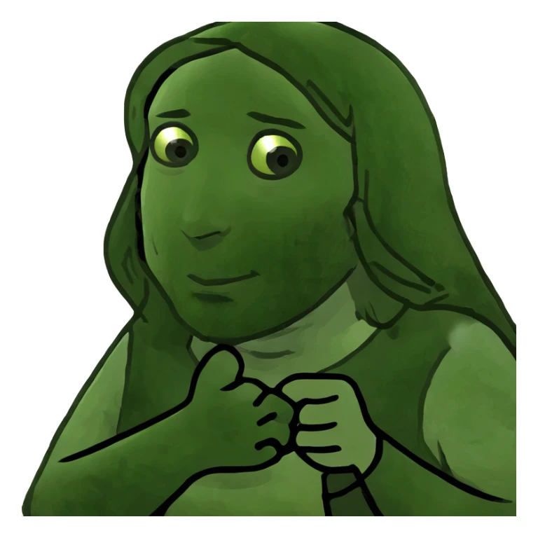 Jesus holding a hand out for us  sticker