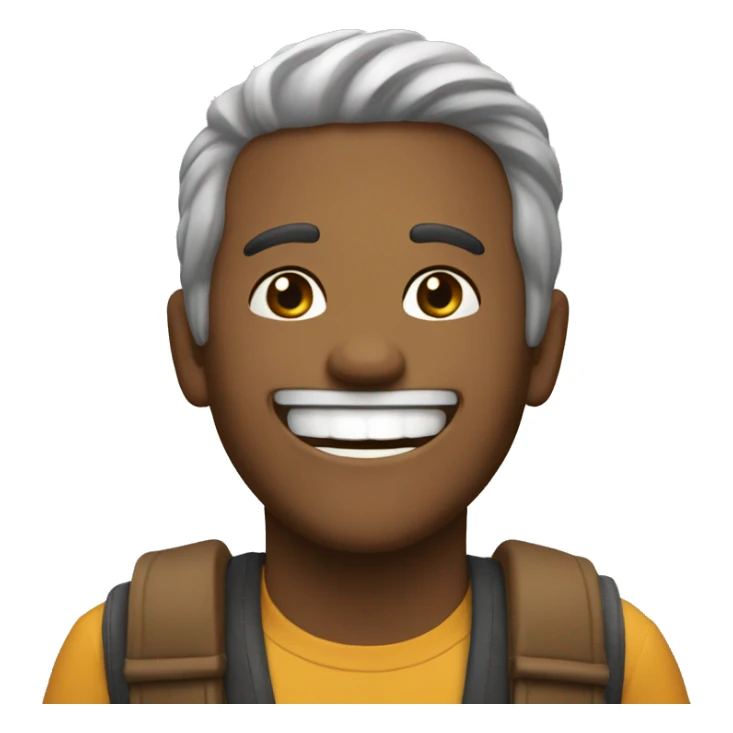 viajero feliz sticker