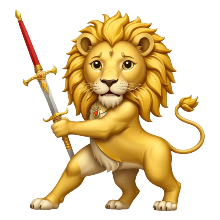 The Lion and Sun flag of Iran sticker