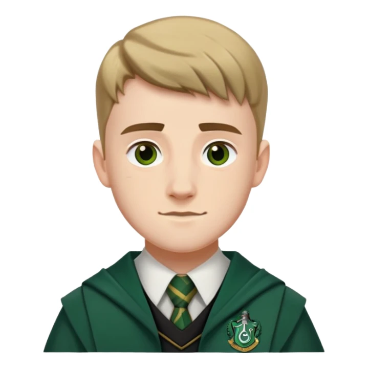 Jamie Yeates is Marcus Flint in harry potter, wear hogwarts slytherin uniform sticker