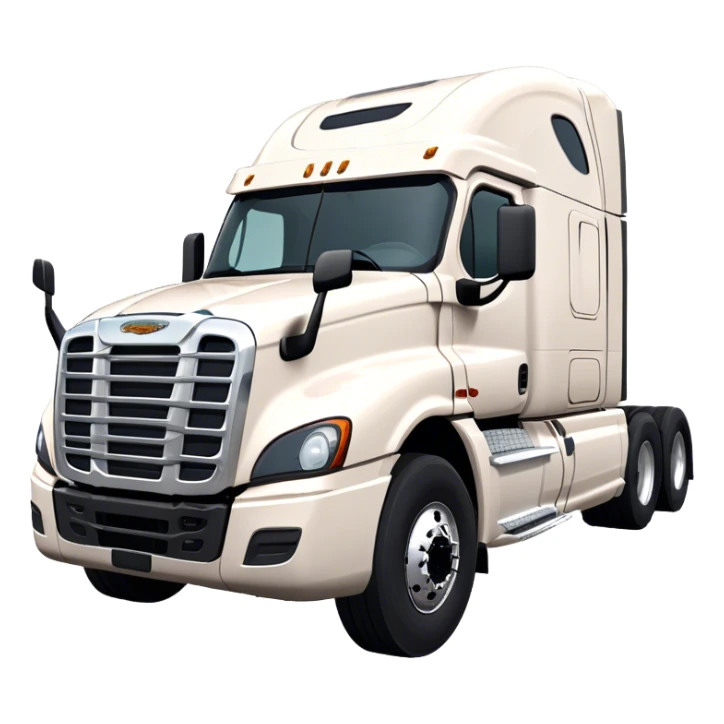 Cattle Truck - Freightliner Cascadia (Model Year: 2021) (Iconic colour: Red) sticker