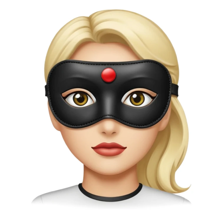 Domino eye mask just the eye mask  sticker