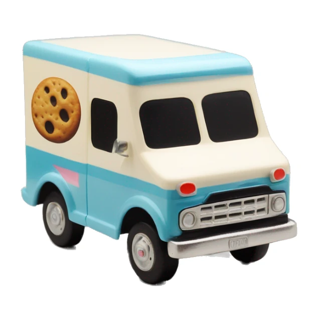 Matchbox ice cream truck 1957 Darth Vader  sticker